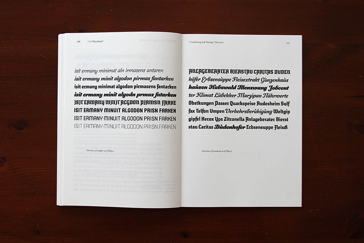 Hinterland Process Book Fritz Grogel